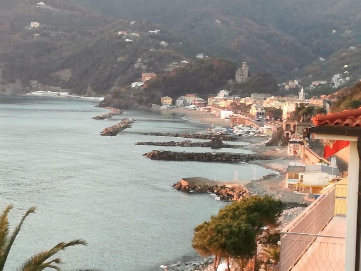 Willa Un Gioiello Con Vista Mare Moneglia Zewnętrze zdjęcie